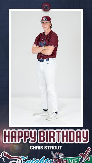 Image post by @FDUKnightsBase on Twitter