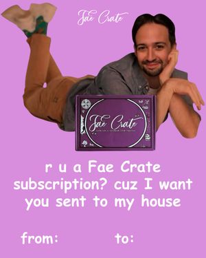 Image post by @faecrate on Instagram
