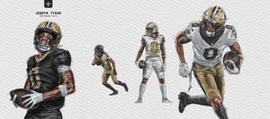 Image post by @Saints on Twitter