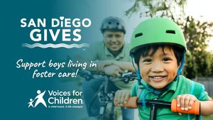 Image post by @VoicesForChildrenSD on Facebook