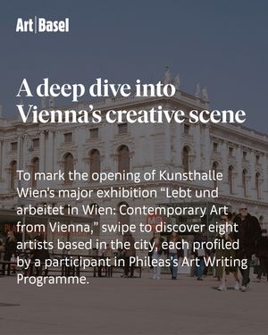 Image post by @artbasel on Instagram