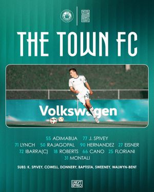 Image post by @thetown_fc on Instagram