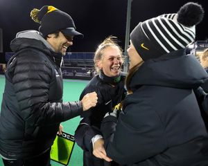 Image post by @iowafieldhockey on Twitter