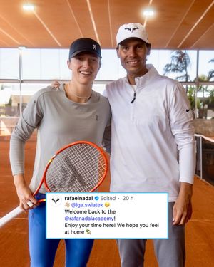 Image post by @tennistv on Instagram