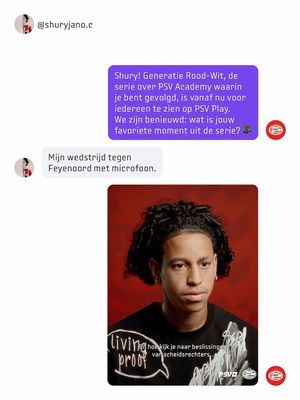 Image post by @psv on Instagram