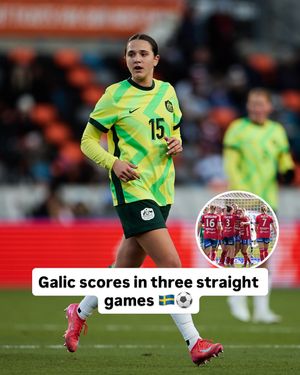 Image post by @matildas on Instagram