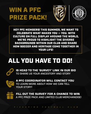 Image post by @pickering_fc on Instagram
