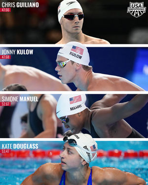 Image post by @usaswimming on Instagram