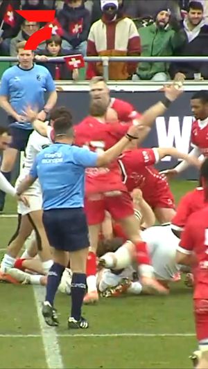 Video post by @FloRugby on Facebook