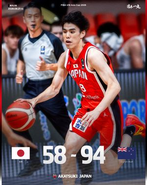 Image post by @japan_basketball on Instagram
