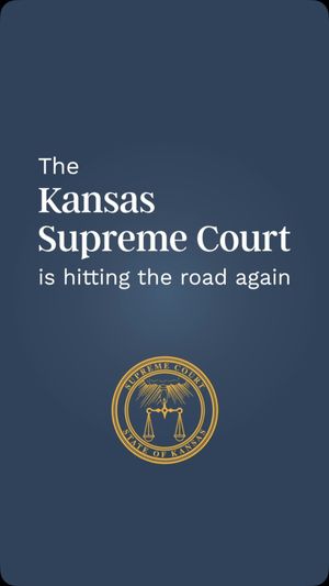 Video post by @kscourts on Facebook