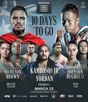 Image post by @MatchroomBoxing on Twitter
