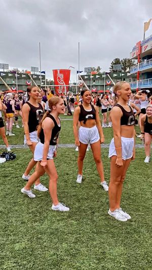 Video post by @corner_canyon_cheer on Instagram