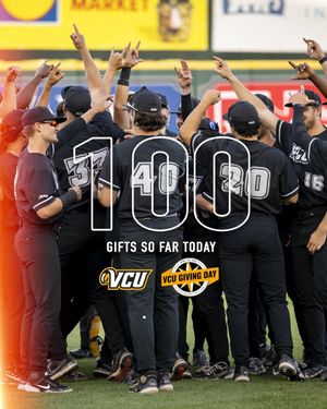 Image post by @VCUAthletics on Twitter