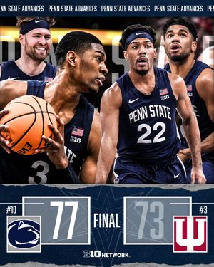 Image post by @PennStateOnBTN on Twitter