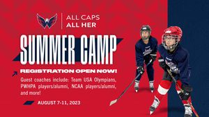Image post by @CapsYouthHockey on Twitter