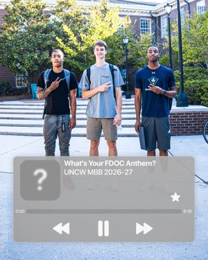 Image post by @uncwbasketball on Instagram