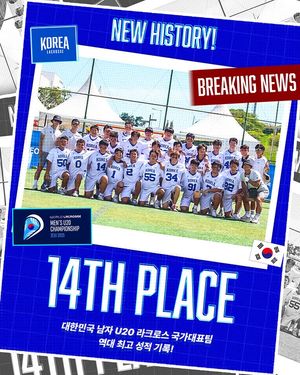 Image post by @kor_lacrosse on Instagram