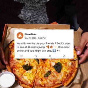Image post by @blazepizza on Instagram