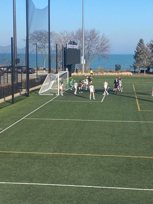 Image post by @NUWSoccer on Twitter