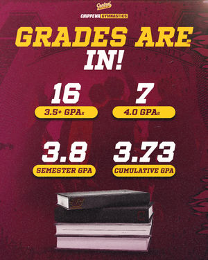 Image post by @cmugymnastics on Instagram