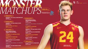 Image post by @USC_Athletics on Twitter
