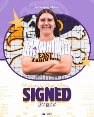 Text post by @ecu__softball on Twitter/X