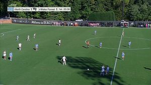 Video post by @NCAASoccer on Twitter/X
