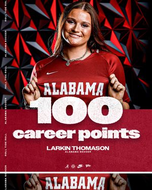 Image post by @alabamasoccer on Instagram