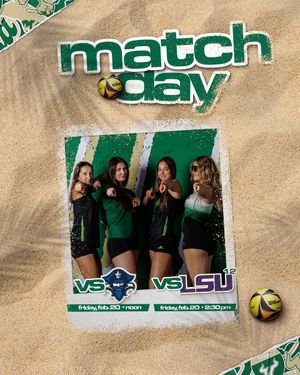 Image post by @USF_BeachVB on Twitter