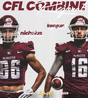 Image post by @mcmasterfootball on Instagram