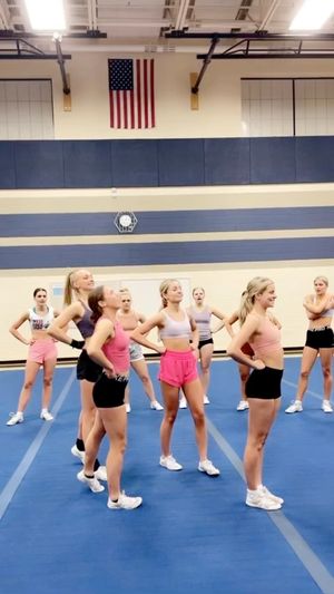 Video post by @corner_canyon_cheer on Instagram