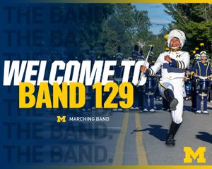 Image post by @umichband on Instagram