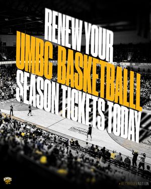 Image post by @umbcathletics on Instagram