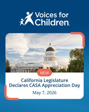 Image post by @VoicesForChildrenSD on Facebook