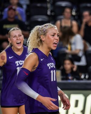 Image post by @tcuvolleyball on Instagram