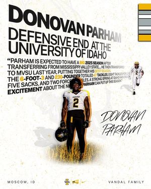 Image post by @idahovandalsfb on Instagram