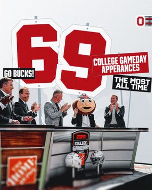 Image post by @ohiostatefb on Instagram