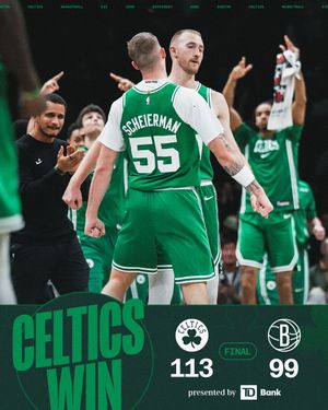 Image post by @celtics on Instagram