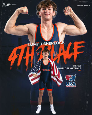 Image post by @uvawrestling on Instagram