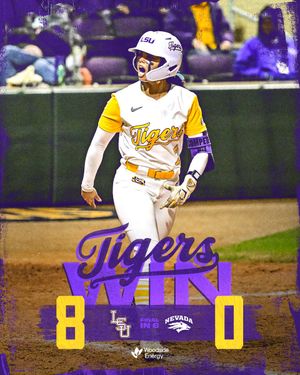 Image post by @LSUsoftball on Twitter