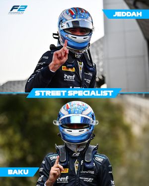 Image post by @formula2 on Instagram