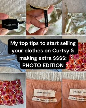 Image post by @curtsyapp on Facebook