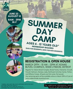 Image post by @DetroitParksRec on Facebook