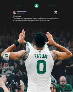 Image post by @celtics on Twitter