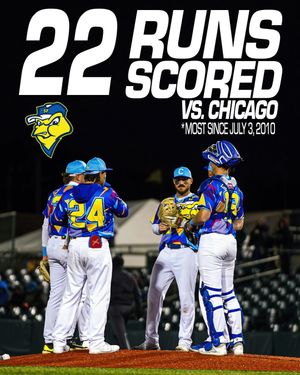 Image post by @canaries_baseball on Instagram