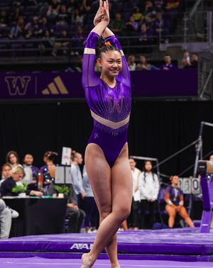 Image post by @uwgymnastics on Instagram