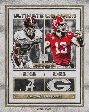 Image post by @CollegeFootballPlayoff on Facebook