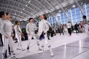 Image post by @NUWFencing on Twitter