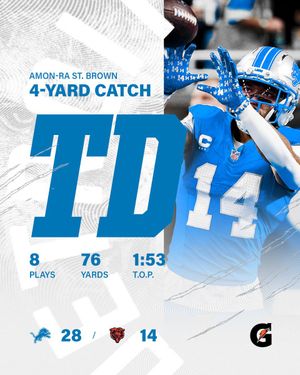 Image post by @Lions on Twitter/X